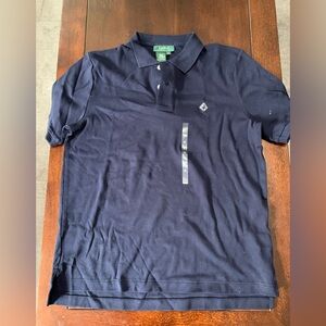Polo by Ralph Lauren Black Short-Sleeve Polo with Small Emblem